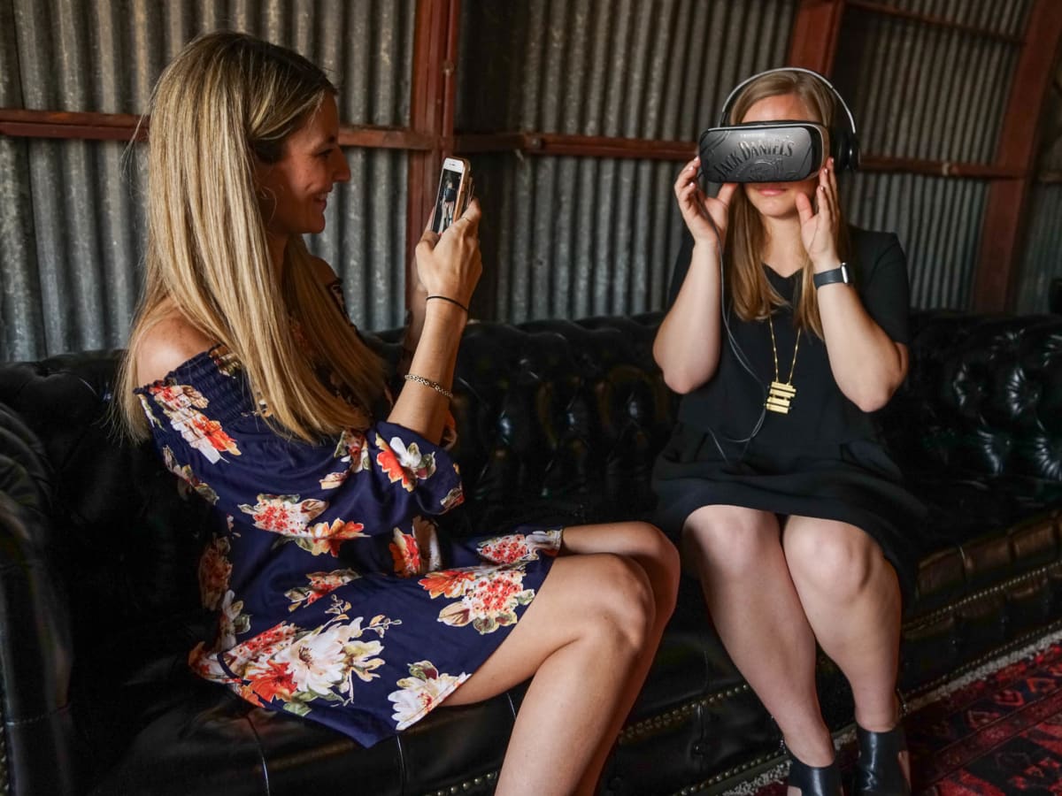 CultureMap Austin 2018 Tastemaker Awards at Fair Market Woodford Reserve Virtual Reality Jess Prescott Taylor Pass
