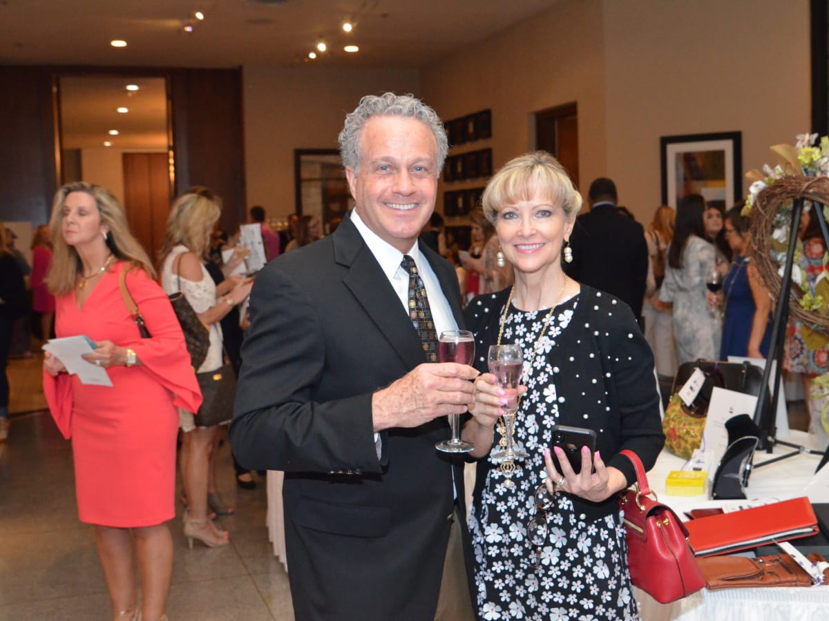 It's in the Bag luncheon 2018, Daniel Davis, Cathy Davis