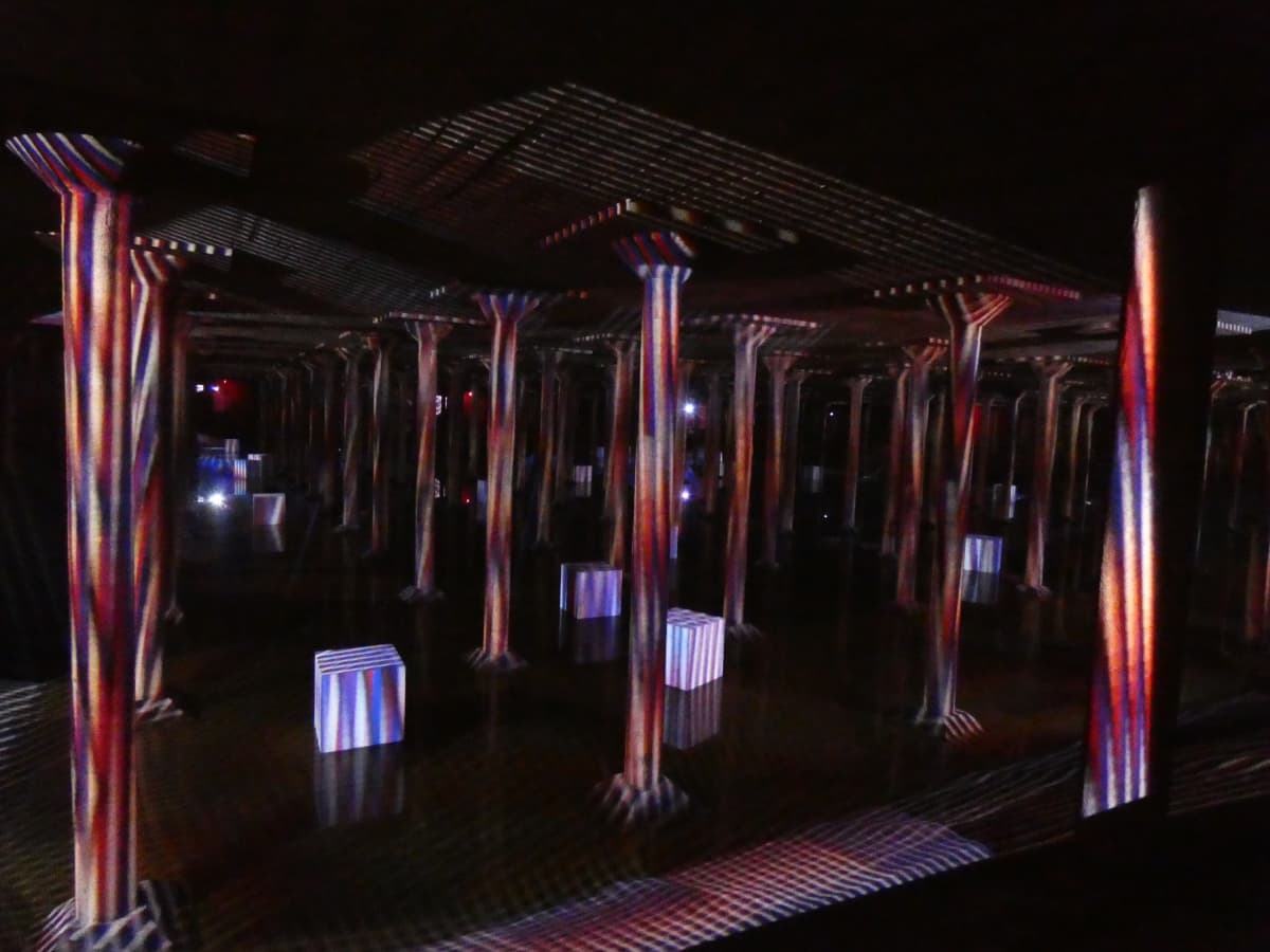 Carlos Cruz-Diez at the Cistern: Spatial Chromointerference