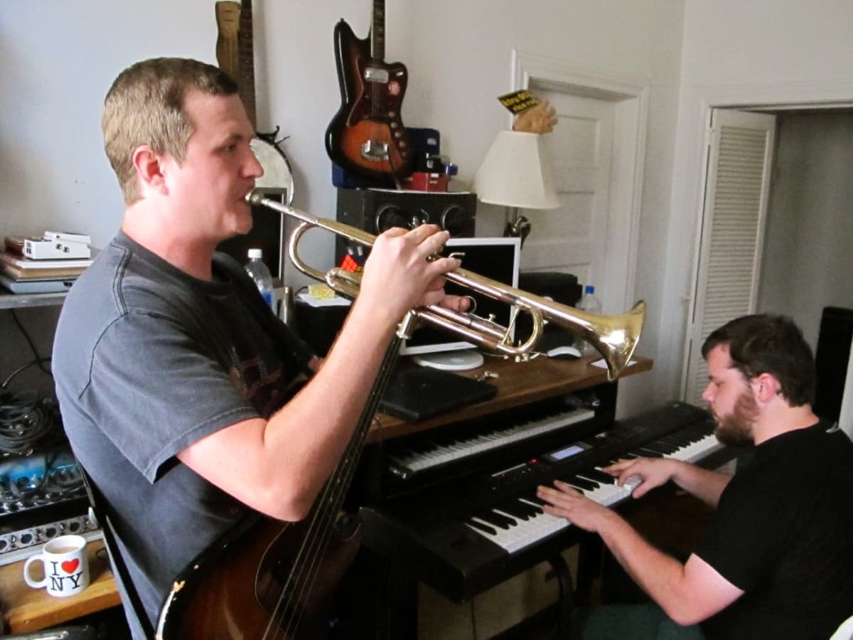 Shane Patrick's lung packed buttery brass