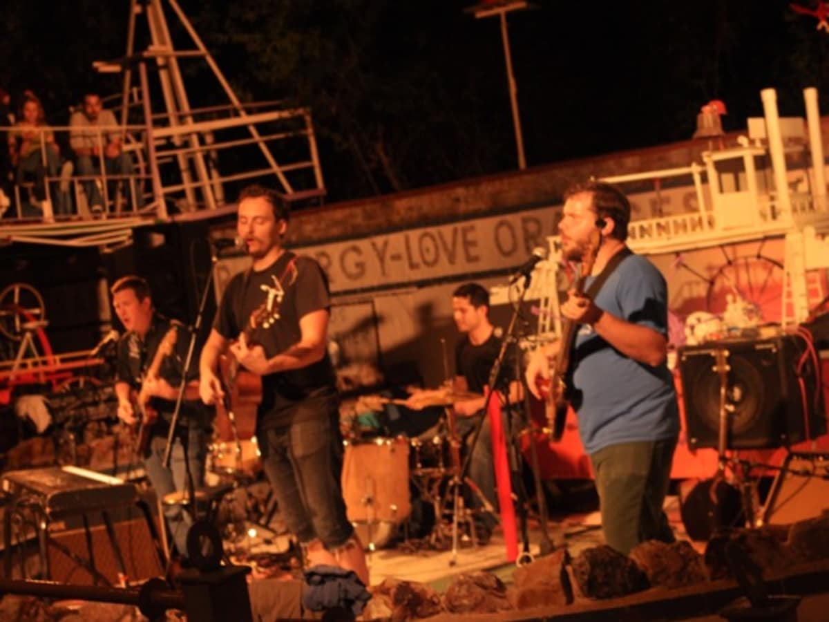 listenlisten playing at the Orange Show in September 2010