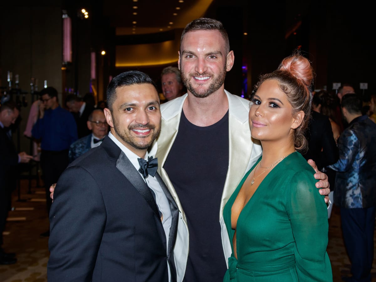 Ruben Ortiz, Phillip Murrell, Caitlin Ripp at House of DIFFA 2018