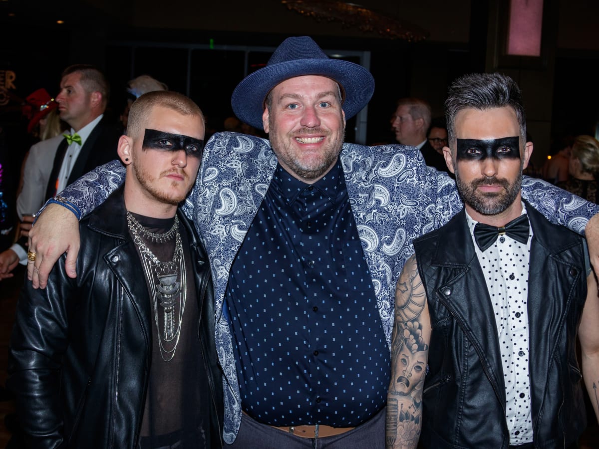 David Chadd, Brian Kennedy, Brad Pritchett at House of DIFFA 2018
