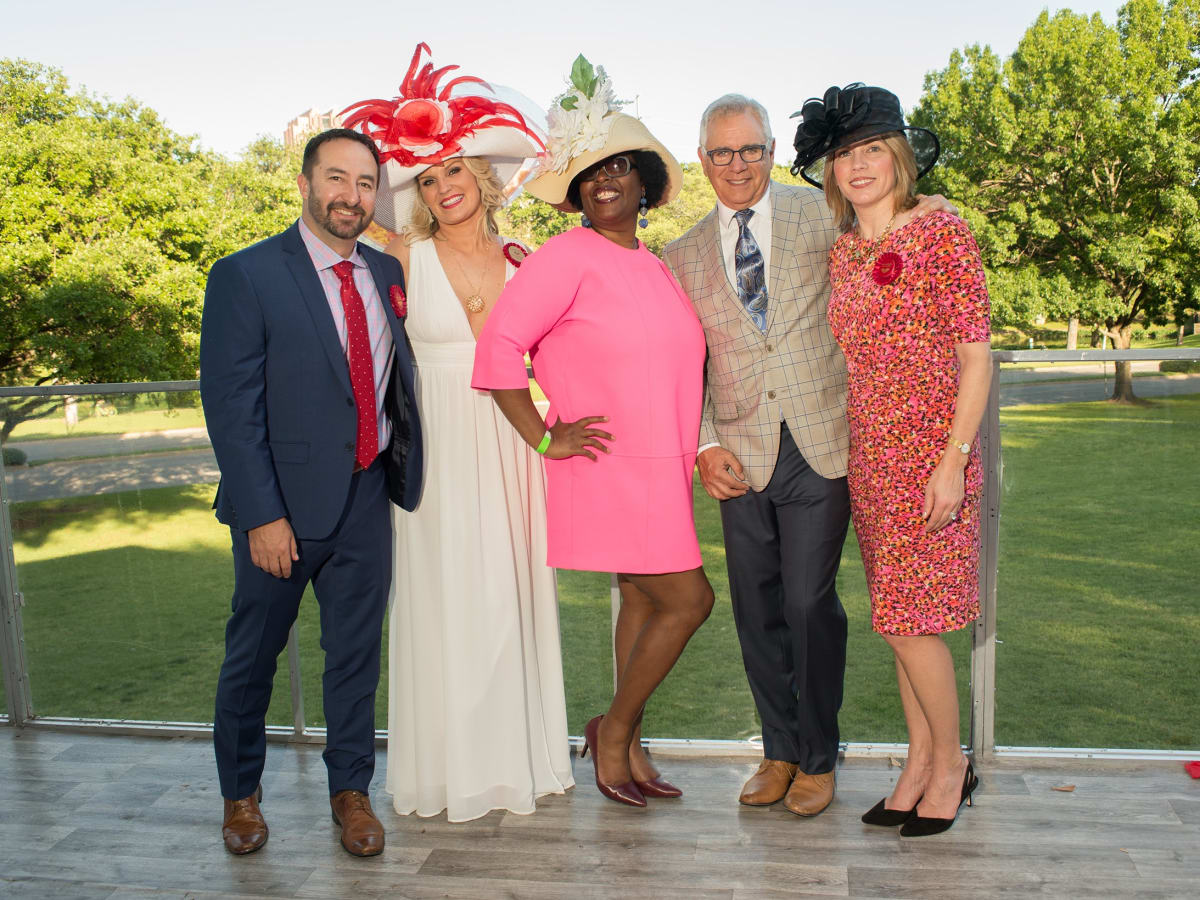 Day at the Races 2018, Adam Wilson, Day at the Races Co-Chair Lauren Ives, Quenita Fagan and Jim and Dee Genova
