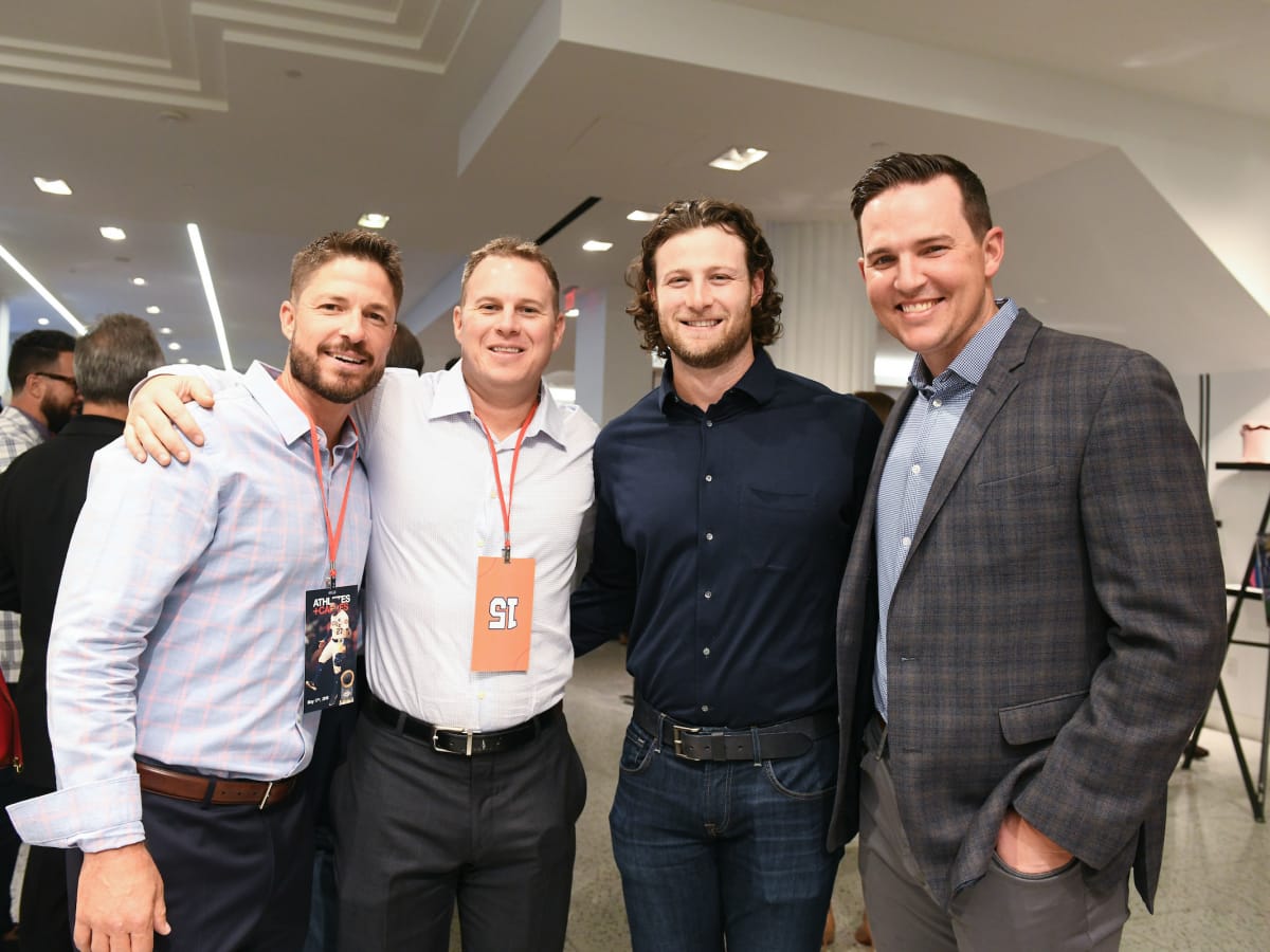 Team Up for Kids and K9s Astros Tootsies Doug White Brad Peacock Garrett Cole Will Harris