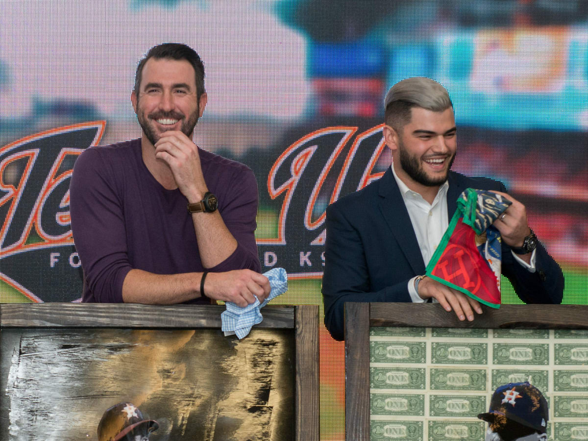 Team Up for Kids and K9s Astros Tootsies Justin Verlander Lance McCullers