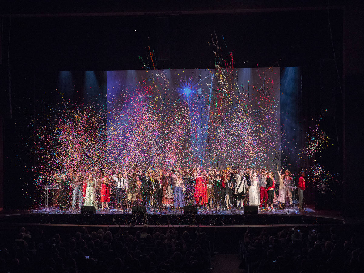 DSM High School Musical Theatre Awards show finale
