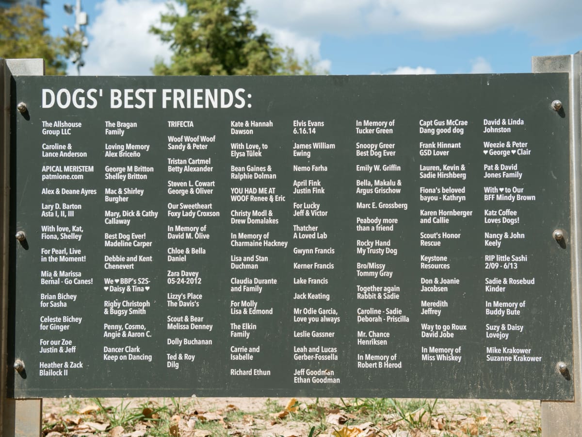 Johnny Steele Dog Park Allen Parkway