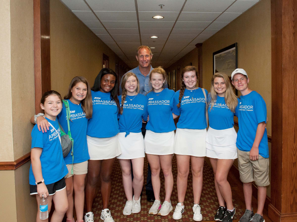 Allison Begin, Kaitlin Swann, Nyomi Thomas, Savannah Davidson, former Dallas Cowboy Chad Hennings, Elizabeth Roosevelt, Lexi Quilty, Lauryn Haring, and Braden Harding