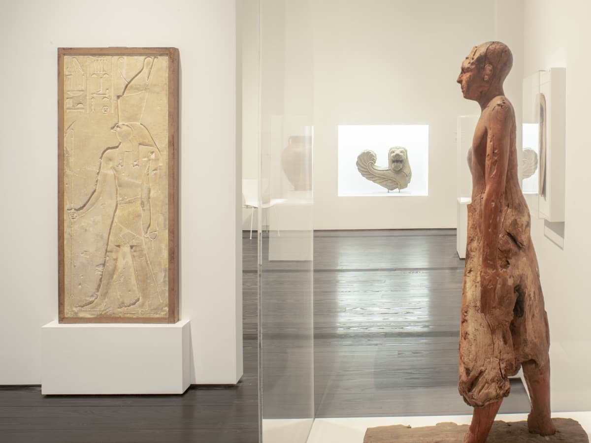 Menil Collection: Egyptian gallery