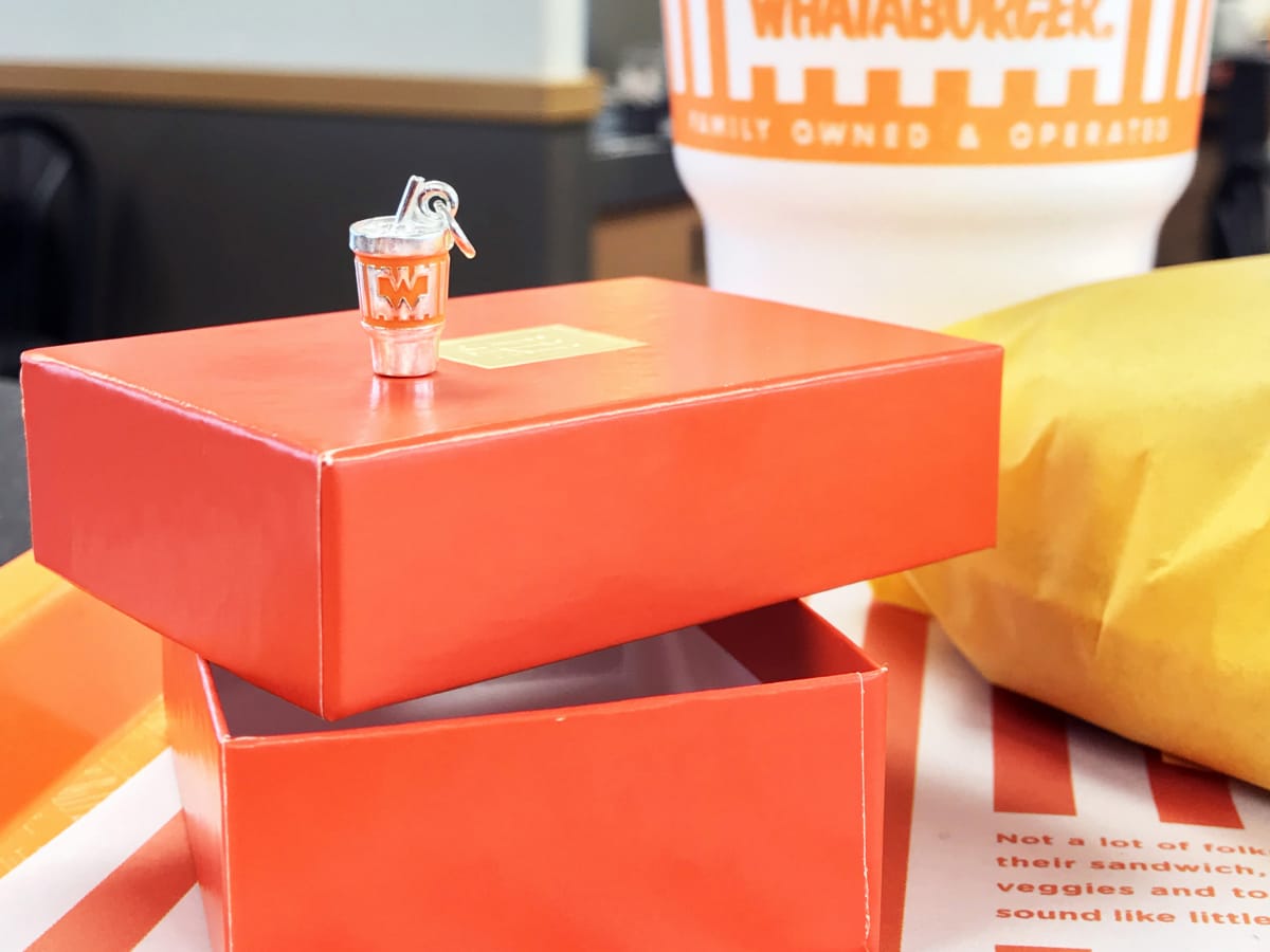 Whataburger James Avery charm