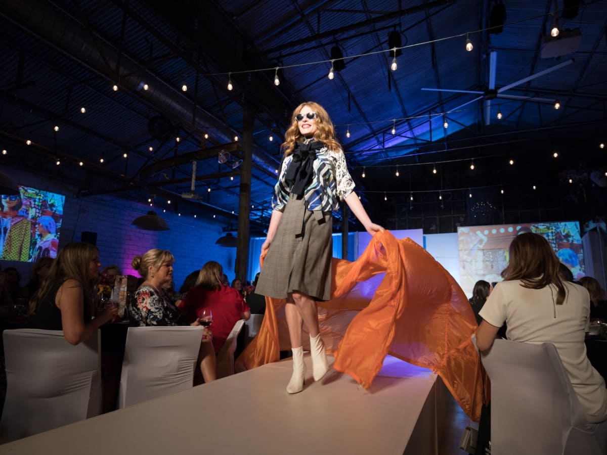 Wine Women & Shoes, fashion show