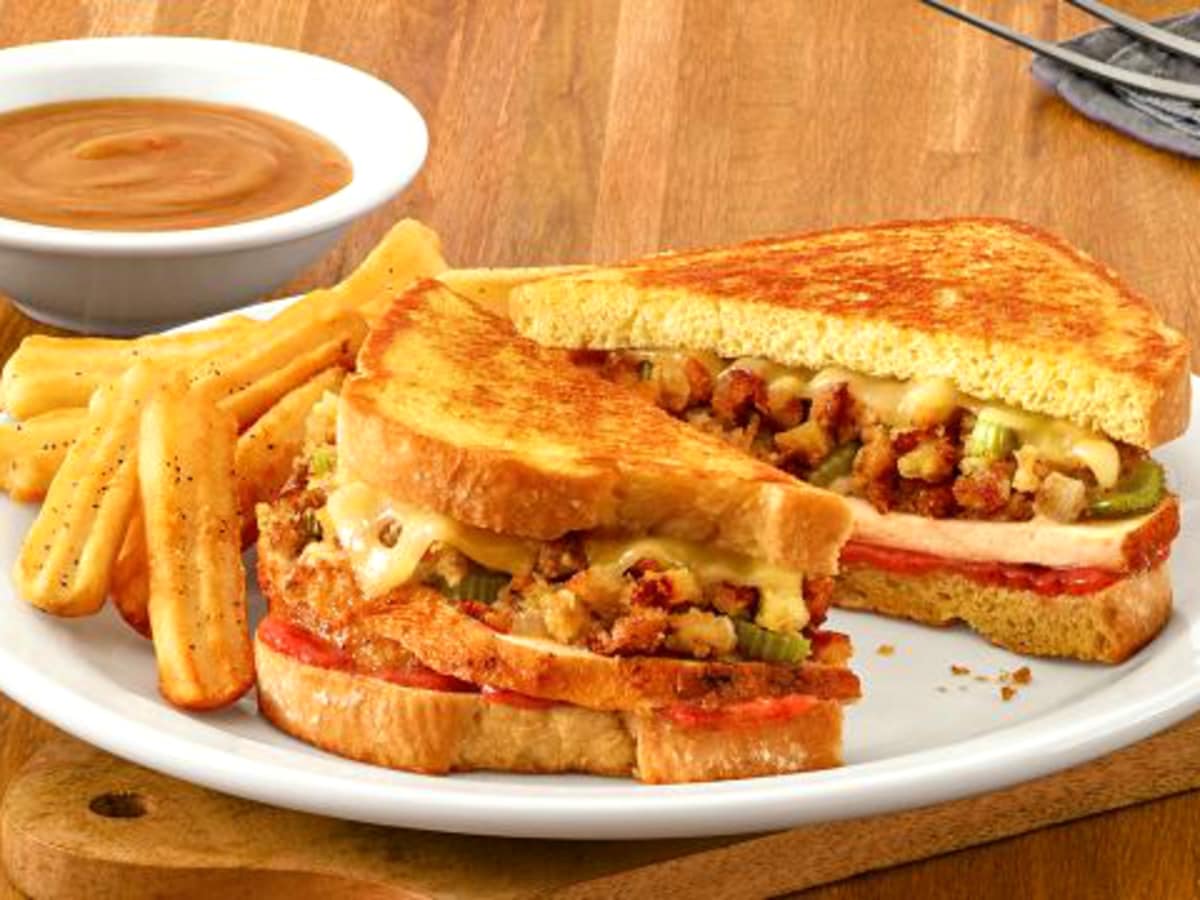 Get a whole Thanksgiving meal in one sandwich with Denny's new Melt