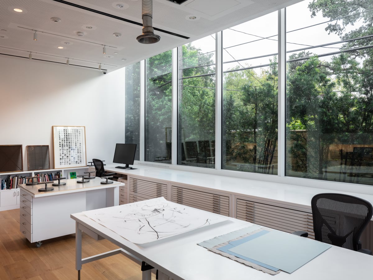Menil Drawing Institute, conservatory lab