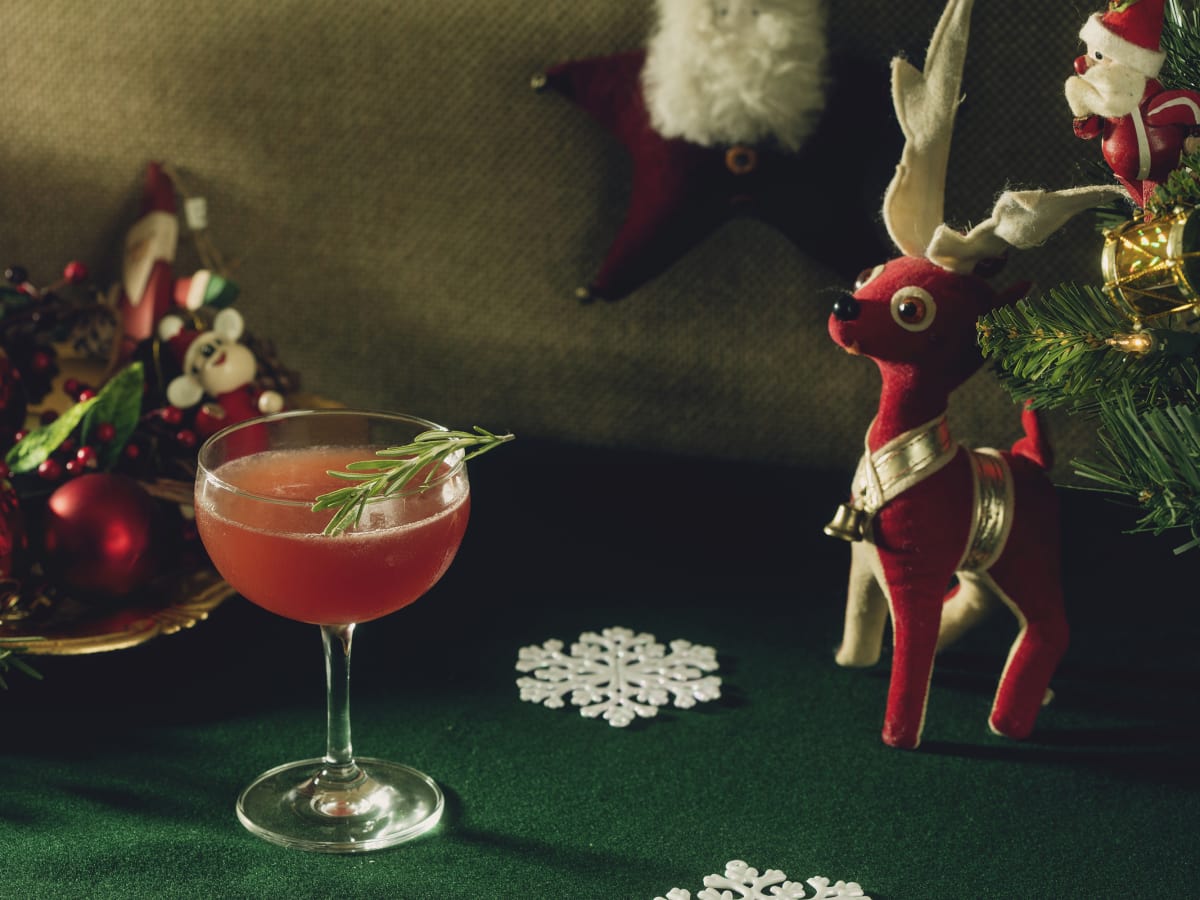 Miracle bar pop up christmas cocktail