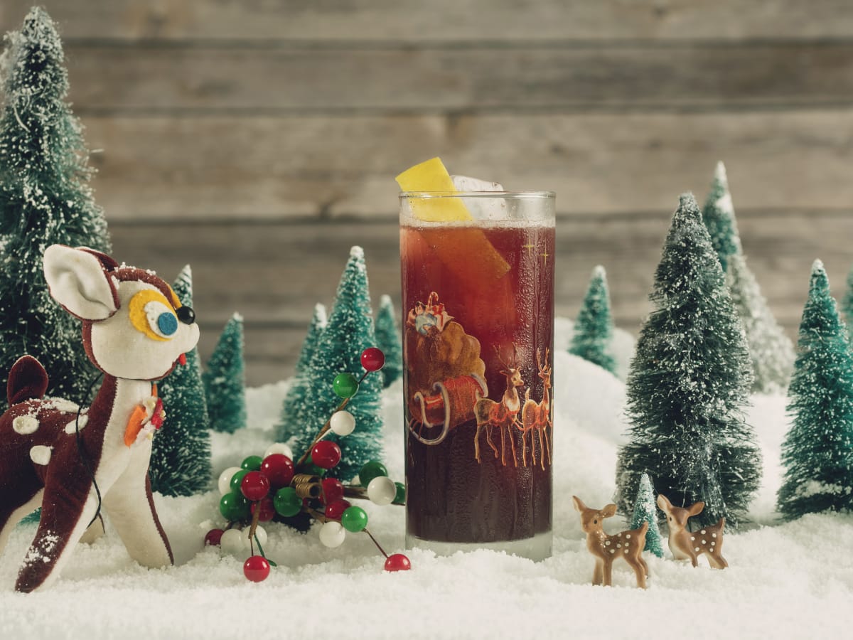 Miracle bar pop up christmas cocktail