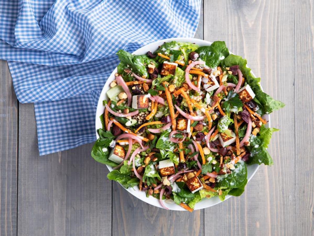 Mendocino Farms Santorini salad