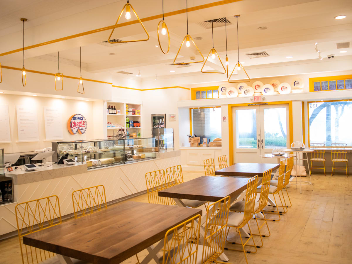Austin Cheese Co. interior wide