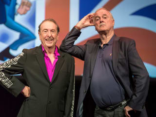 Eric Idle and John Cleese