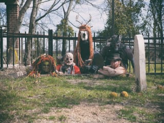 Reindeer Manor Halloween Park in Red Oak