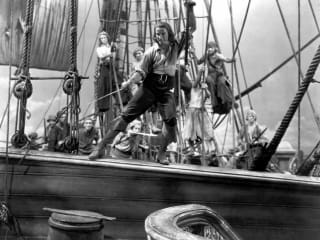 Errol Flynn in Captain Blood
