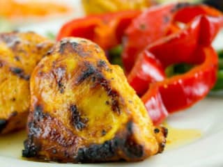 Grilled chicken tapas at Cafe Izmir in Dallas