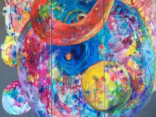 Old Bakery and Emporium presents The Bunkhouse Artists: The Color Wheel opening reception