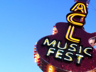Austin City Limits ACL Music Festival sign 2015