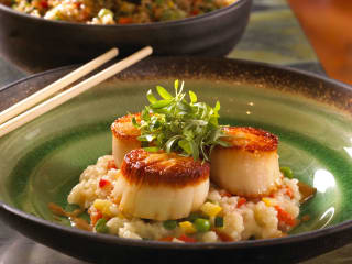 Scallops at Shinsei restaurant in Dallas