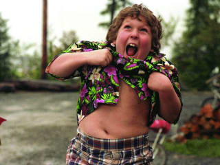 Chunk from the Goonies performing the truffle shuffle