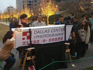 Dallas Center for Photography presents Klyde-O-Scope at Klyde Warren Park