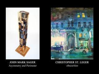Hooks-Epstein Galleries presents "Asymmetry and Perimeter" and "obscurities" opening reception