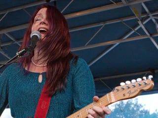 Carolyn Wonderland at North Oak Cliff Music Festival in Dallas
