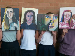The Girls’ School of Austin’s Self Portrait Show