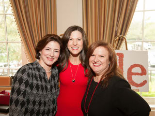 Emily Burguieres Dalicandro, HARC Luncheon Chair 2017; Kristi Breaux, HARC Board Chairman, and Eleni J. Christou, HARC Executive Director.
