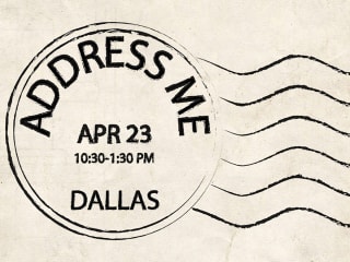 The Wild Detectives presents Address Me: Everything Needed to Send a Piece of You