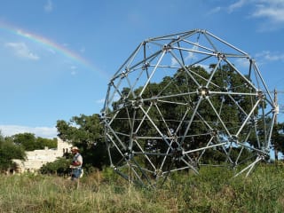 Artist Talks with Jack Sanders at the Drawing Lines District 9 Art Installation