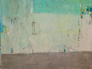 Climbing All Those Ladders - painting by Lori Schappe-Youens