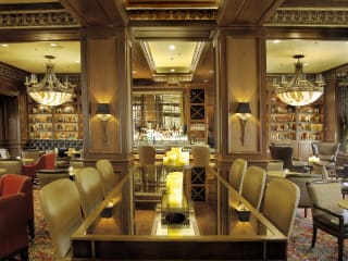 Library Bar at the Warwick Melrose Hotel Dallas
