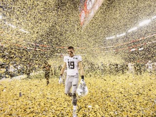 Football Confetti by Tim Heitman