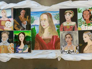 The Girls' School of Austin Self Portrait Show: Our Renaissance Here and Now
