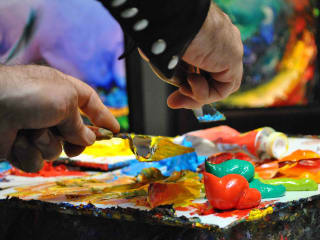 JD Miller Valentine’s Eve Live Painting