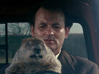 Bill Murray in Groundhog Day