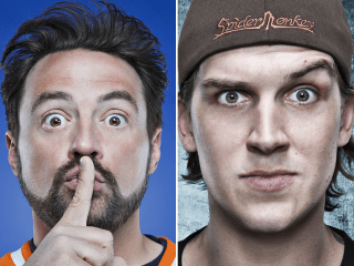 Kevin Smith and Jason Mewes