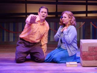 Kregg Dailey and Holland Vavra in Big Fish