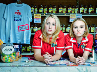 Harley Quinn Smith and Lily-Rose Depp in Yoga Hosers