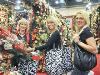 008, Nutcracker Market Saks luncheon, November 2012, Elva Hollenshead, Karen Banister, Cheryl Wheeler