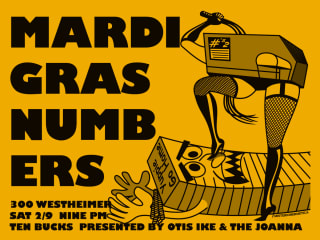 Joanna Gallery presents "Mardi Gras @ Numbers starring Christeene"