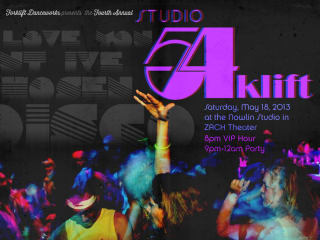 Studio 54klift fundraiser for Forklift Dancework