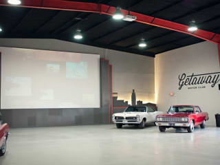 Getaway Motor Club interior